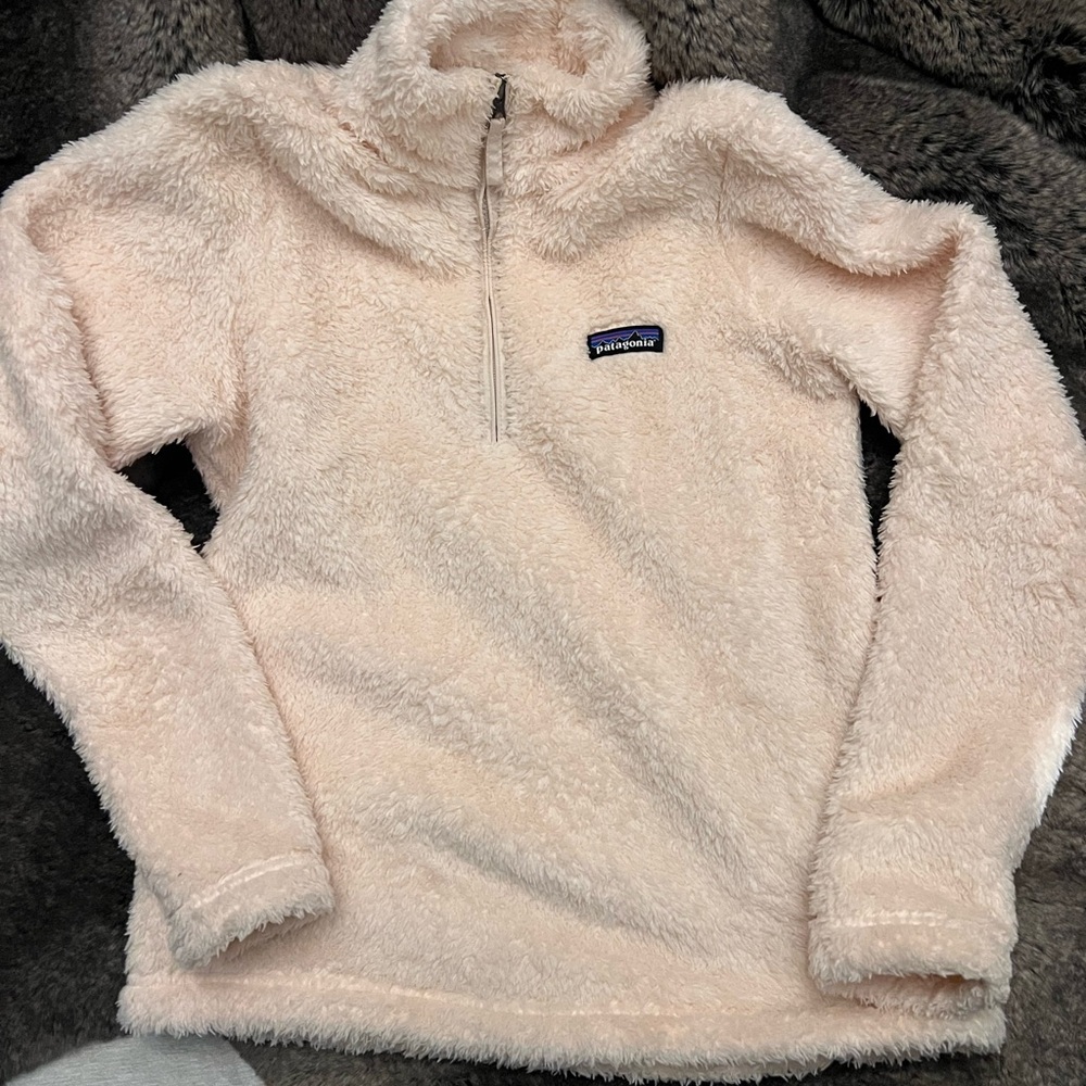 Patagonia Light Pink Fleece Jacket